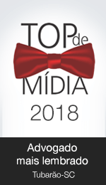 Prêmio Top de Mídia 2018 - Advogado mais Lembrado em Tubarão - SC