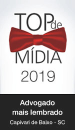 Prêmio Top de Mídia 2019 - Advogado mais Lembrado em Capivari de Baixo - SC